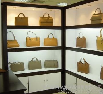 石家庄强鹏货架专业制作生产各种商超货架 服装展架 箱包展柜图片_高清图_细节图-河北强鹏金属制品销售 -